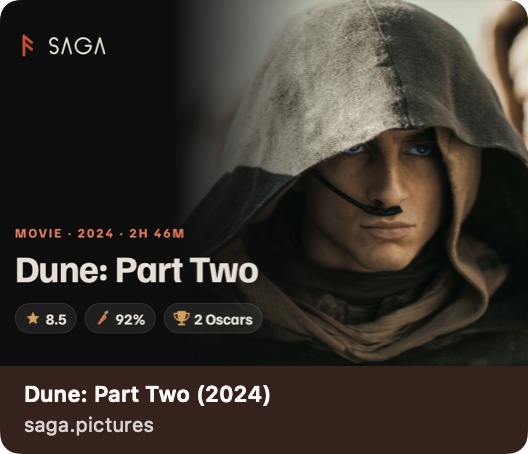 The link preview as Messages draws it