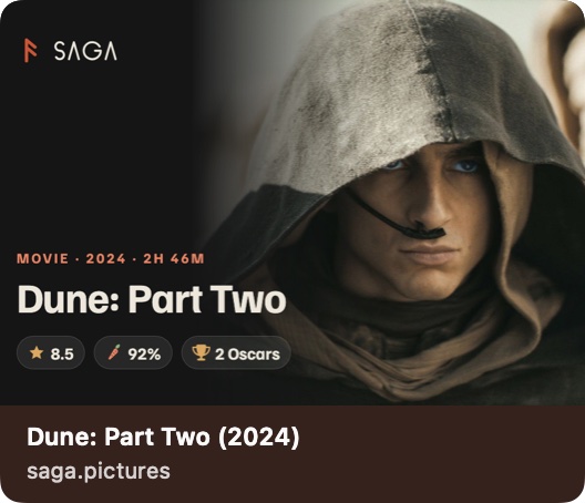 The link preview as Messages draws it