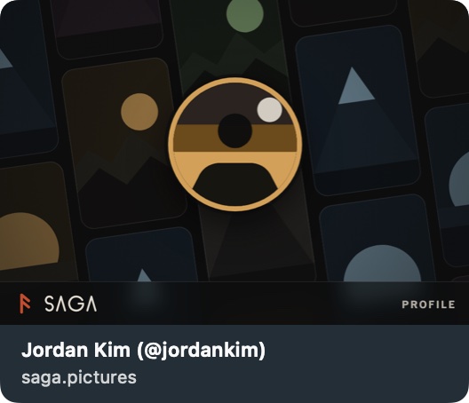 The link preview as Messages draws it, light mode