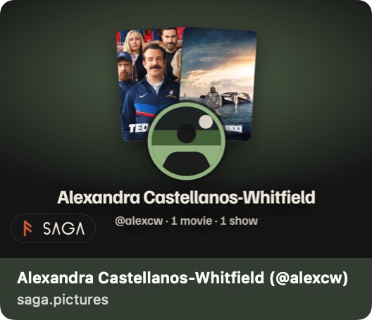 The link preview as Messages draws it, dark mode