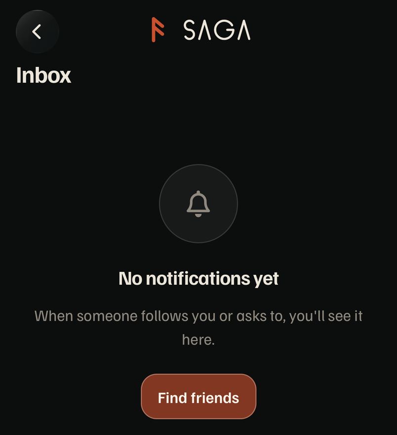 Inbox empty state