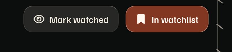 In watchlist button after a tap